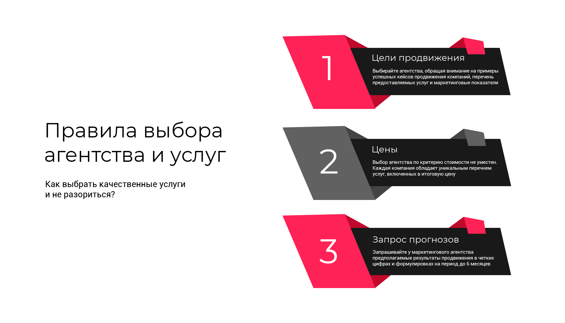 правила по выбору агентства фото